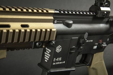 Airsoft Tüfek Evolution E-416 DEVGRU ETS BR *EH21AR-BB-ETS*