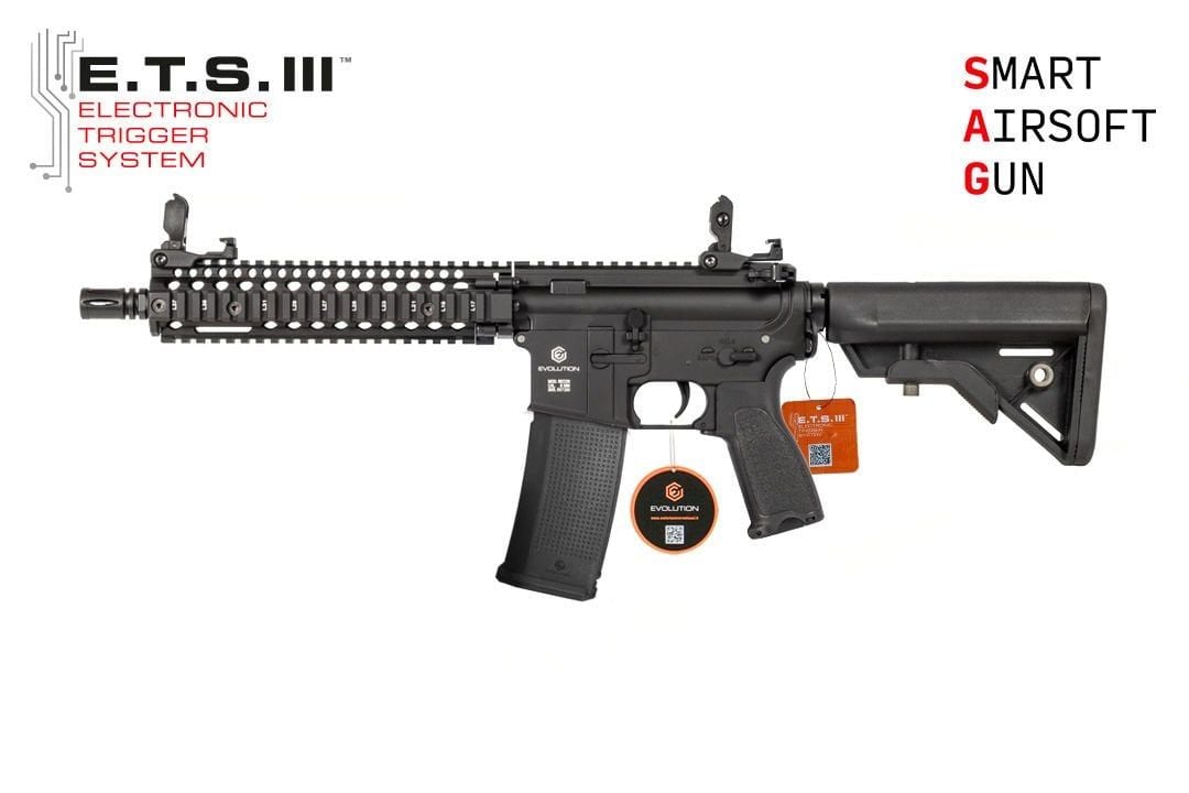 Airsoft Tüfek Evolution Recon MK18 Mod. 1  10.8'' ETS *EH50AR-ETS*