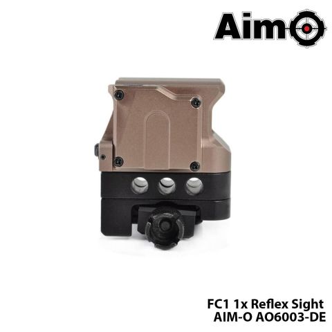 Red-Dot Sight 2 MOA Reflex Sight 1x Holographic Sight-TAN AIM-O AO6003-DE