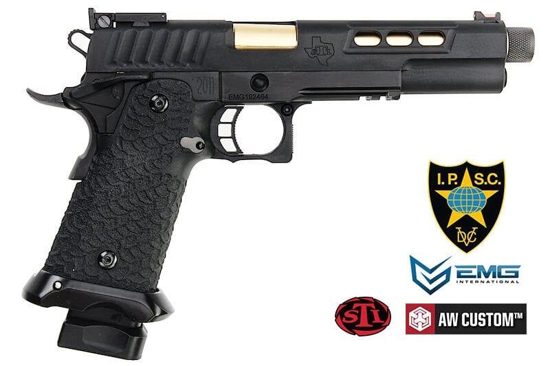 EMG STI INTERNATIONAL DVC 2011 3GUN GBB AIRSOFT YARISMA TABANCASI