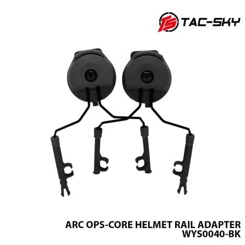 Telsiz Kulaklığı Ray Aparatı-SİYAH WYS0040-BK