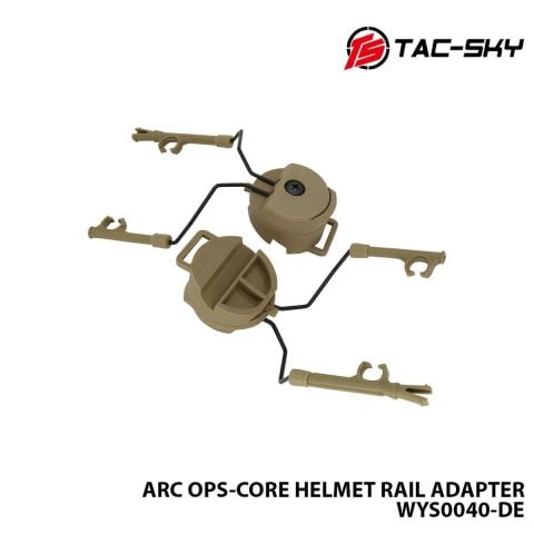 Telsiz Kulaklığı Ray Aparatı-SİYAH WYS0040-DE
