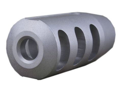 ISG Metal Steel Flash Hider Ver.10 Airsoft Alev Gizleyen Replika - Silver ISG0013A