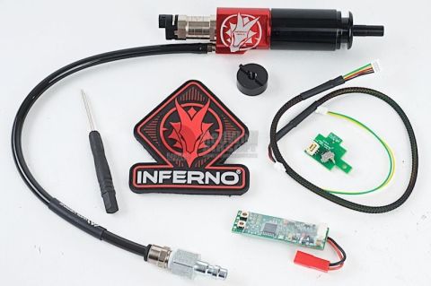 WOLVERINE AIRSOFT HPA SYSTEMS GEN 2 INFERNO M4 CYLINDER WITH PREMIUM EDITION ELECTRIONICS FOR VERSION 2 M4 GEARBOX NFR-CA-012-M4