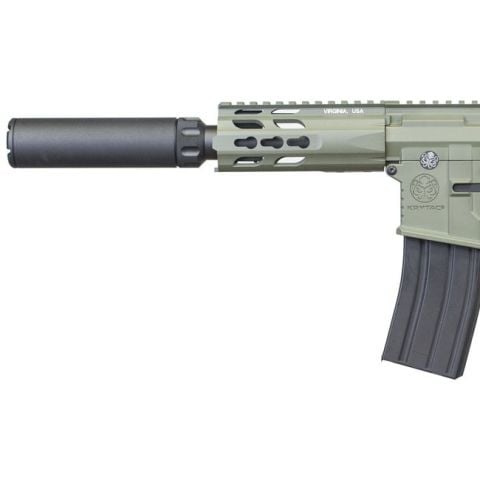 KRYTAC Trident MK2 PDW ''Mock Suppressor'' AEG Airsoft Tüfek - YEŞİL