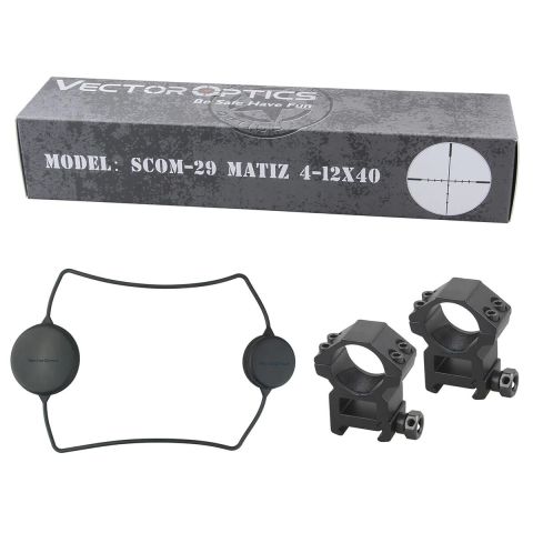 VECTOR MATIZ 4-12X40AO 1'' SFP TÜFEK DÜRBÜNÜ