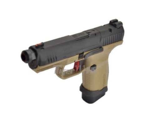 Airsoft Tabanca Cybergun Canik SAI TP9 GBB Pistol (Black / Tan )