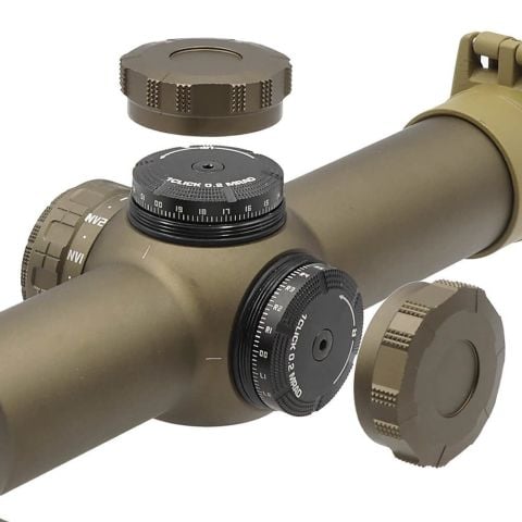 EvolutionGear TANGO 6T DVO 1-6X24mm FFP Illuminated LPVO Scope & GE Mount 1.93'' Combo