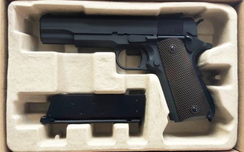 WE COLT 1911 Black Full Metal GBB