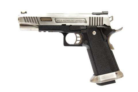 WE Hi-Capa Force 5.1 SV - GBB FULL METAL  Airsoft Tabanca Silver