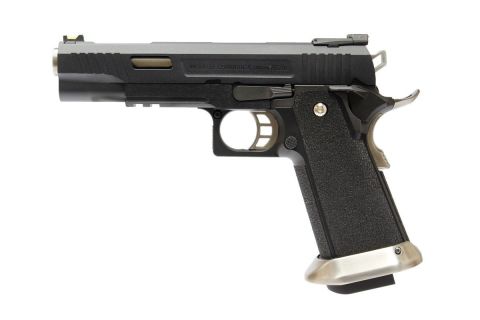 WE Hi-Capa Force 5.1 BK - GBB FULL METAL  Airsoft Tabanca Siyah