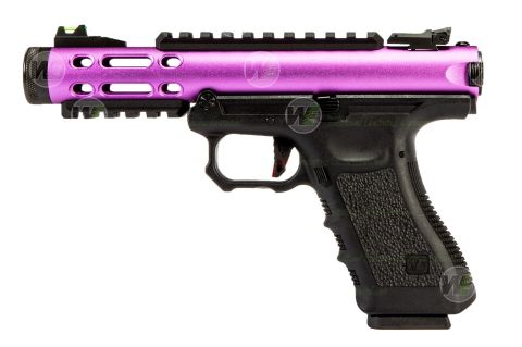 WE GALAXY PL Glock/Ruger HYBRID GBB Airsoft Tabanca PURPLE Mor
