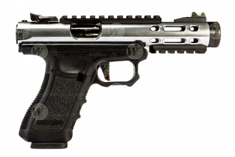 WE GALAXY SV Glock/Ruger HYBRID GBB Airsoft Tabanca SILVER