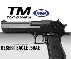 Desert Eagle TOKYO MARUI Black .50AE Hard Kick GBB