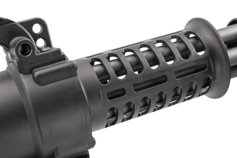 WELL PRO M-Lok Chainsaw Electric Rotating Micro M134 Gatling Mini Vulcan AEG Airsoft Tüfek