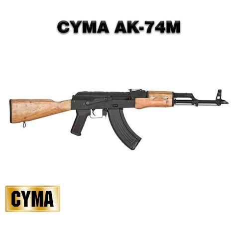 Airsoft Tüfek Cyma CM048M AK47 Sabit Dipçik Ahşap-Gövde CYM-01-000770