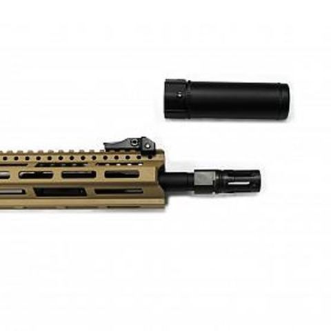 ISG 118mm QD Susturucu Replika ve Alev Gizleyen - Siyah