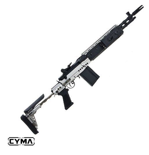 CYMA FULL METAL M14 EBR SILVER MARKSMAN AİRSOFT AEG EBR DİPÇİKLİ (CM032G-SV)