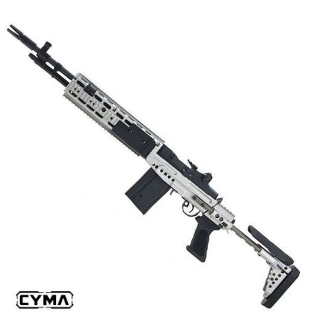 CYMA FULL METAL M14 EBR SILVER MARKSMAN AİRSOFT AEG EBR DİPÇİKLİ (CM032G-SV)