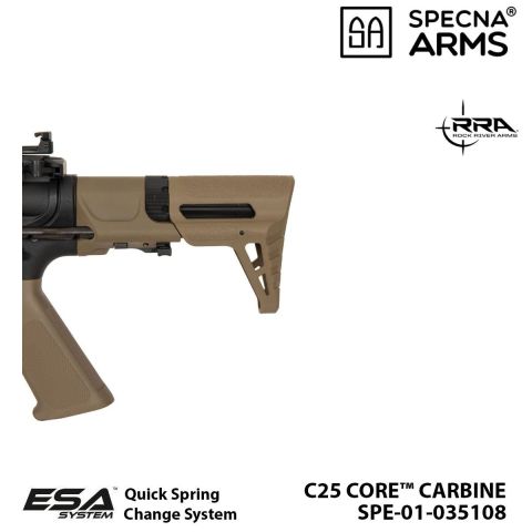 Airsoft Tüfek Specna Arms M4 SA-C25 PDW CORE™Chaos Bronze [SPE-01-035108]