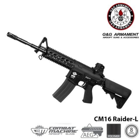 Airsoft Tüfek G&G CM16 Raider-L EGC-16P-RDL-BNB-NCM (UGR)