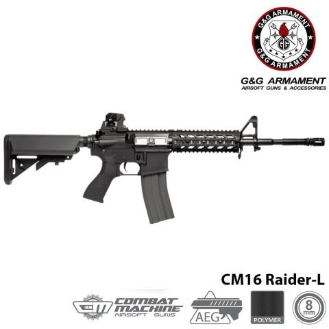 Airsoft Tüfek G&G CM16 Raider-L EGC-16P-RDL-BNB-NCM (UGR)