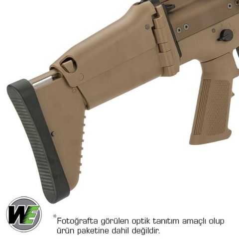 WE-TECH SCAR-L CQB Airsoft Tüfek TAN