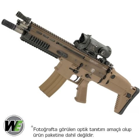 WE-TECH SCAR-L CQB Airsoft Tüfek TAN