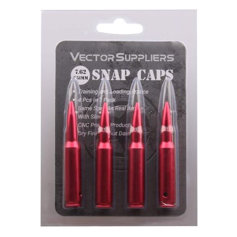 7.62x51mm .308 YIVLI TUFEK Snap Caps Tetik Düşürücü SCSC-05