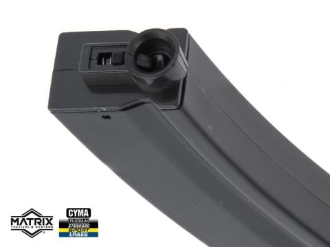 CYMA MP5 Midcap Şarjör 100BB - MP5 Airsoft AEG için