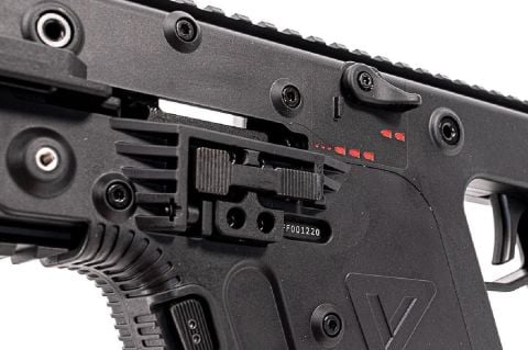 KRYTAC Kriss Vector SMG Tüfek GBB Airsoft (Siyah)