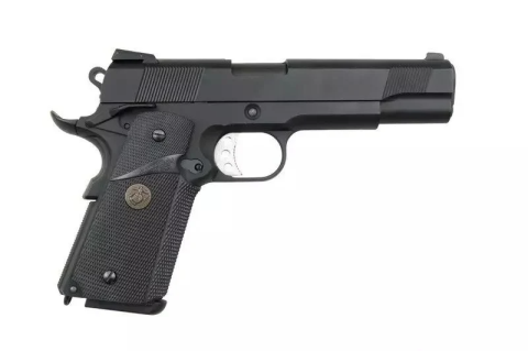 WE 1911 MEU RAIL SİYAH AIRSOFT TABANCA SETİ