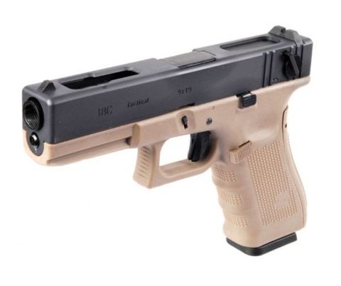 WE GLOCK G18C Gen4 TAN RENGİ AIRSOFT TABANCA