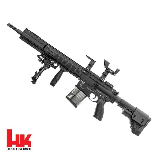 HK G28 DX BLACK AIRSOFT AEG - SIYAH