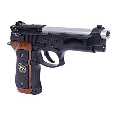 WE BIOHAZARD M92 SİYAH+KAHVE AIRSOFT TABANCA