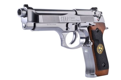WE BIOHAZARD M92 SILVER BERETTA F92 AIRSOFT TABANCA