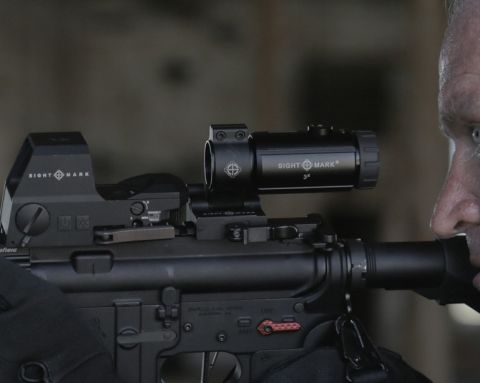 Sightmark T-3 Magnifier LQD Yana katlanır Ayaklı