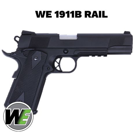Airsoft Tabanca WE Colt 1911 Siyah Gen2 WE-E001B-