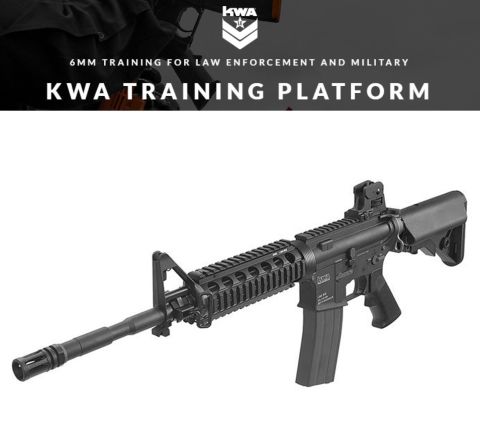 KWA LM4 RIS PTR GBB AIRSOFT Personal Training Rifle