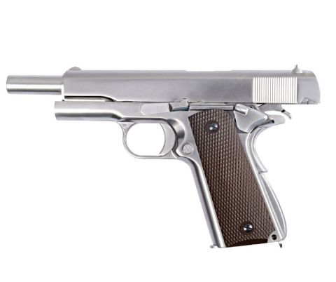 WE COLT 1911 SILVER Airsoft Tabanca