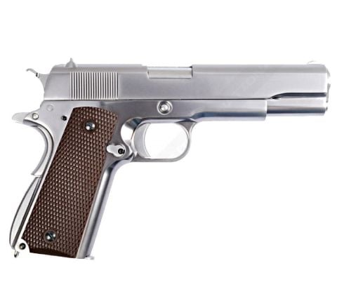 WE COLT 1911 SILVER Airsoft Tabanca