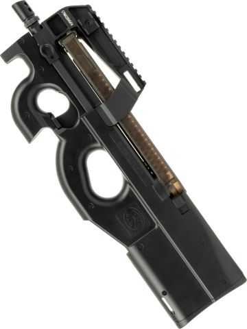 FN Lisanslı P90 Full Size Metal Gearbox Airsoft AEG / SIYAH