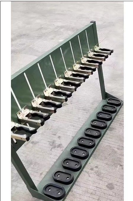 FCW Metal Rifle Display Stand (10PCS Slot) Green