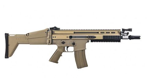 Tokyo Marui SCAR-L CQC AEG Airsoft Tüfek - Çöl Rengi