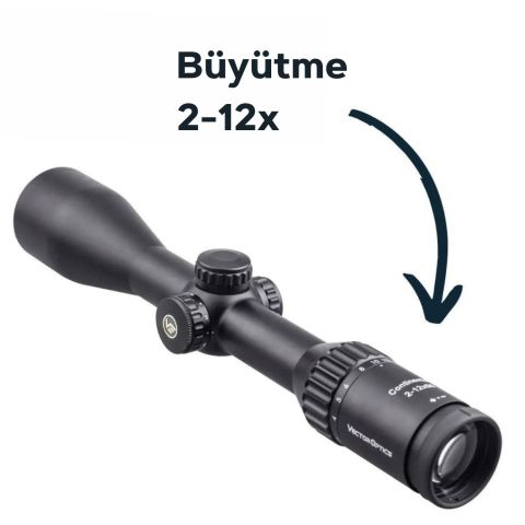 CONTINENTAL 2-12X50 HUNTING SFP TÜFEK DÜRBÜNÜ