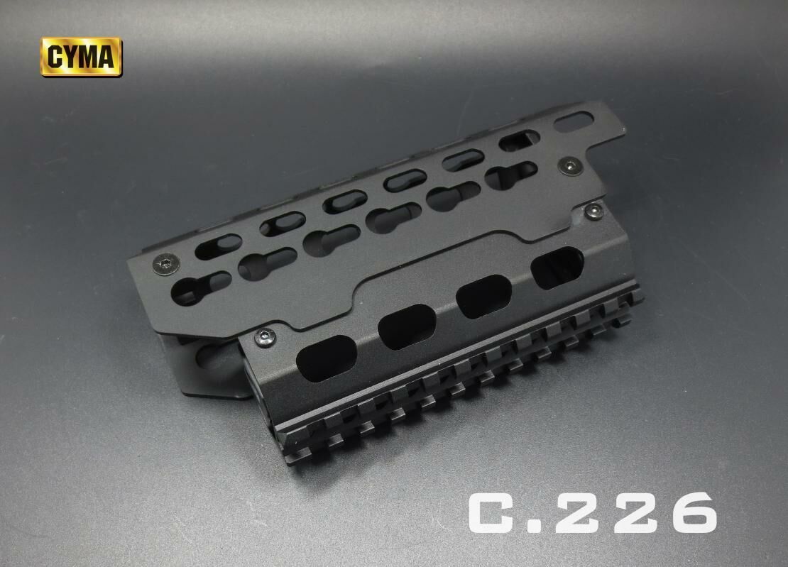 CYMA AKS74U Handguard El Kundağı Full Metal KeyMod Siyah (C226)