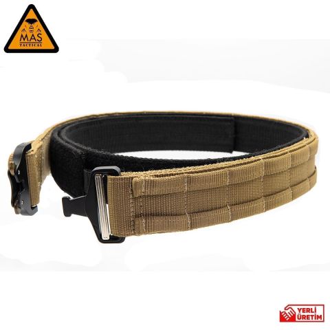 GÖREV KEMERİ KOLON MOLLE D-HALKALI TOKA 6164 Tan MAS-12-16-10