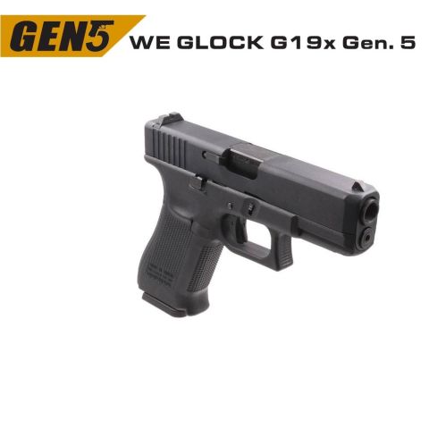 WE GLOCK G19x GEN5 GBB AIRSOFT TABANCA