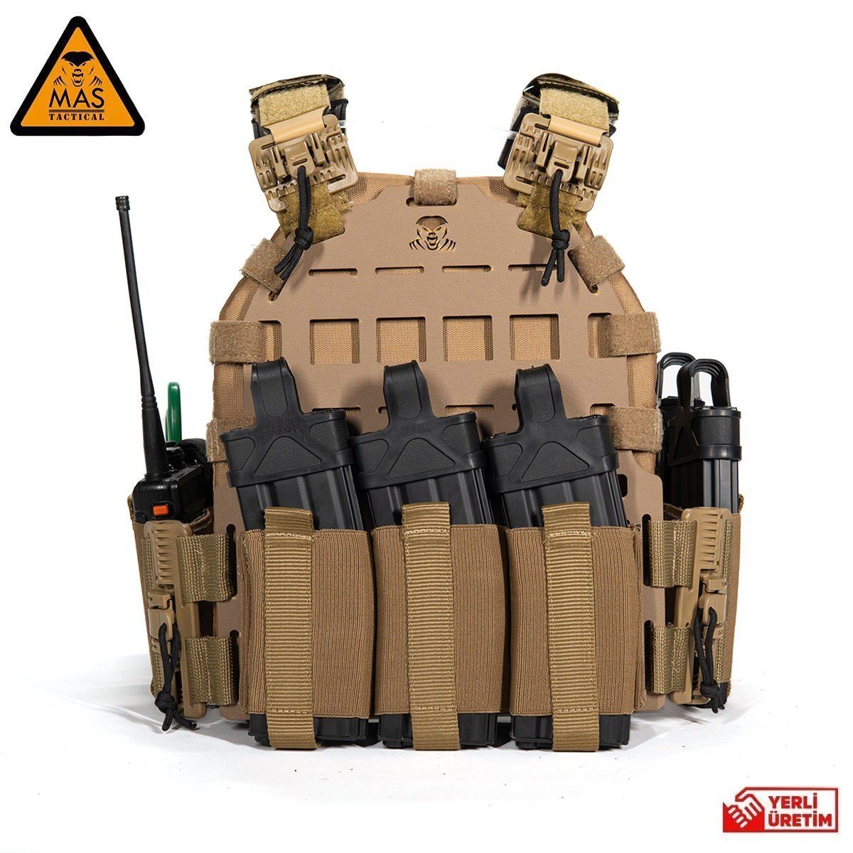 Plaka Taşıyıcı Kydex-Tan MAS-14-13-10
