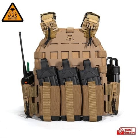 Plaka Taşıyıcı Kydex-Tan MAS-14-13-10